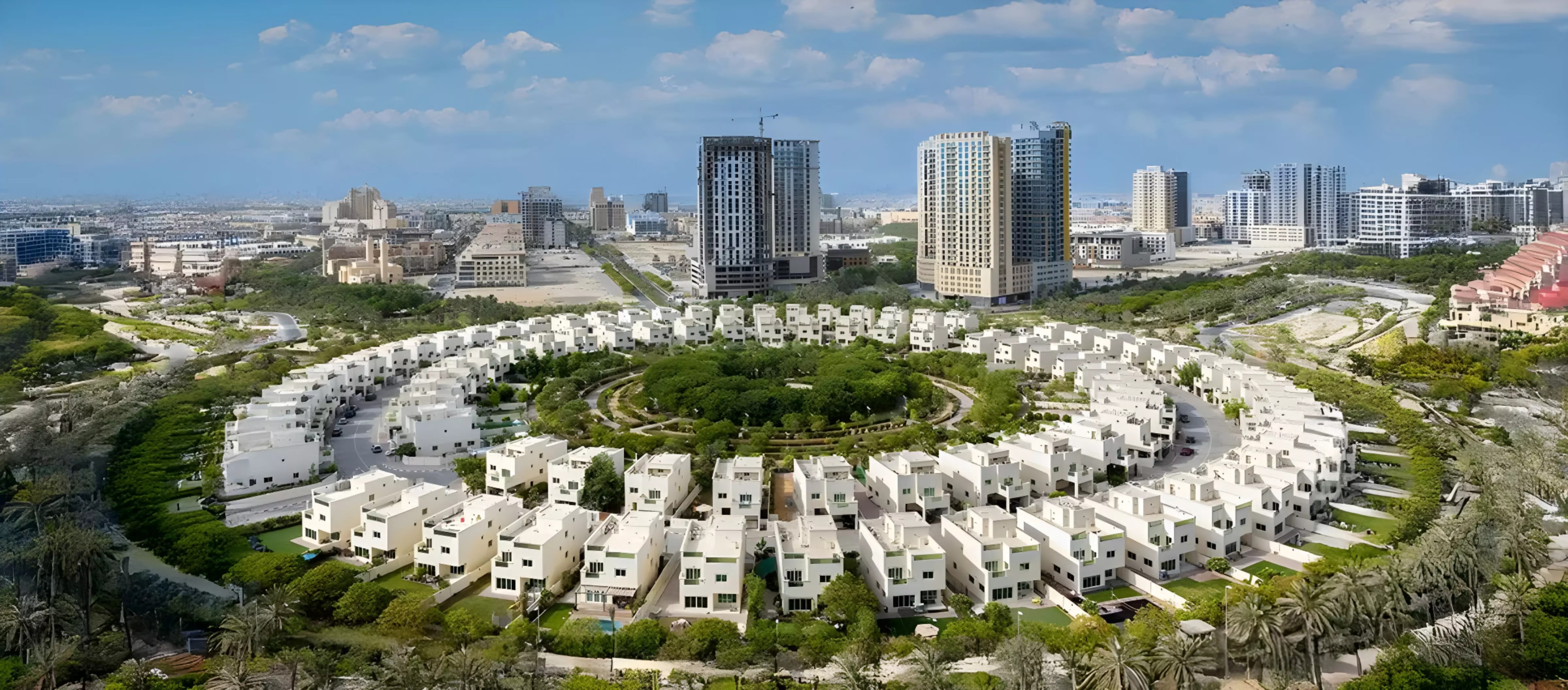 Impressie van Glass Haus Residences, woningen van Hausen Developments in Jumeirah Village Triangle, Dubai