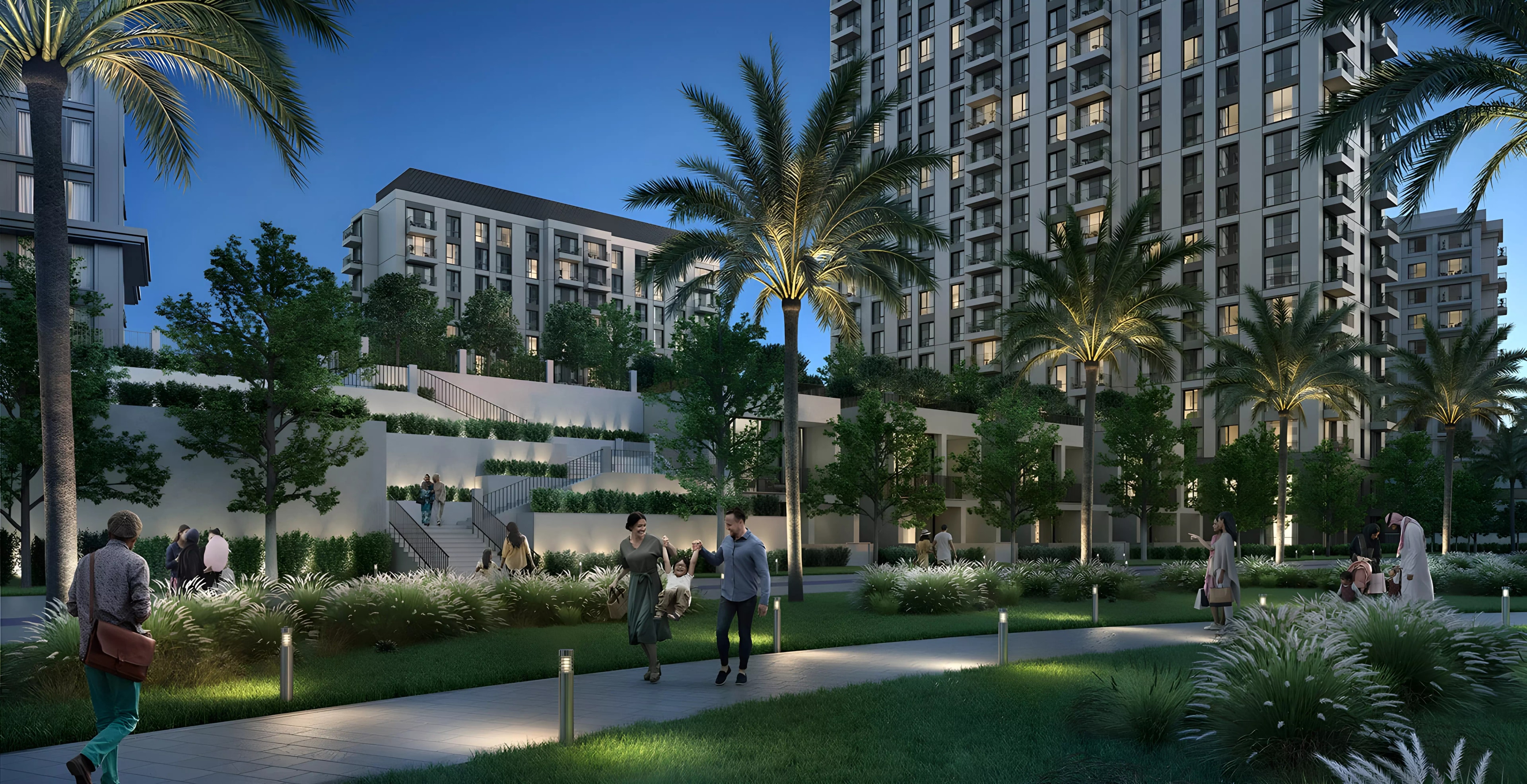 Impressie van 399 Hills Park A, appartementen van National Properties in Dubai Hills Estate, Dubai