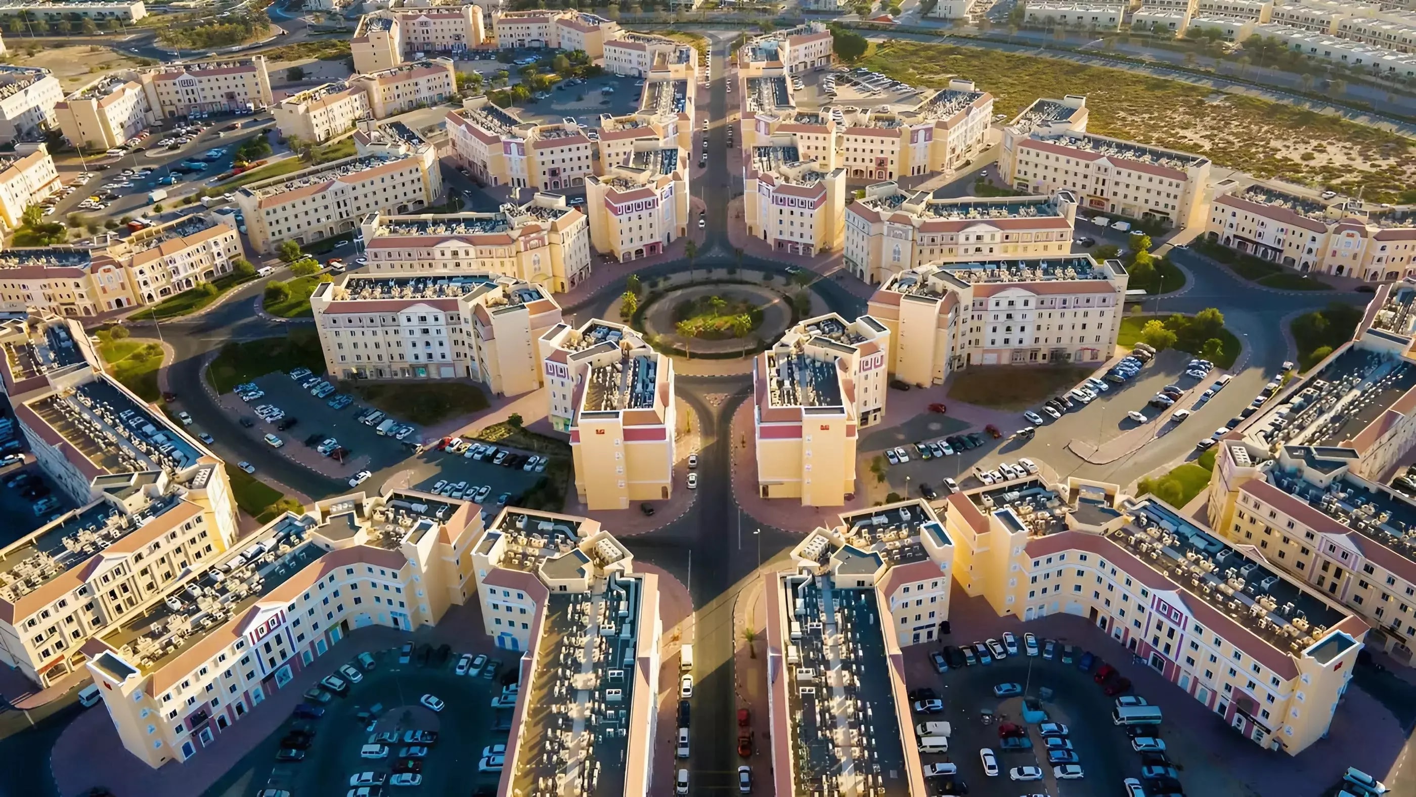 Impressie van Elevia Residences, appartementen van Valores Property Development in International City Phase 2, Dubai
