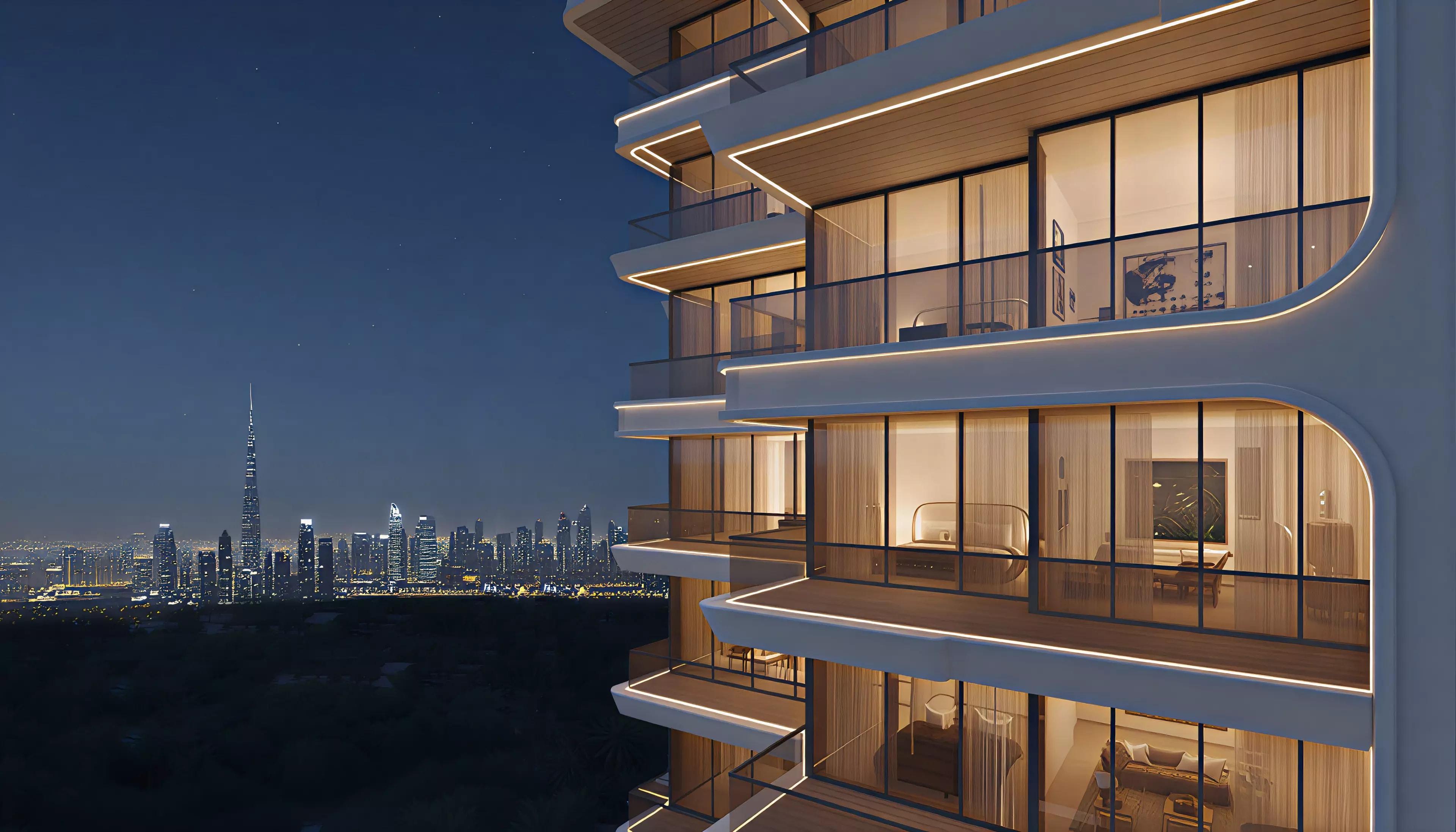 Impressie van J188, appartementen van JAD Global in Al Jaddaf, Dubai