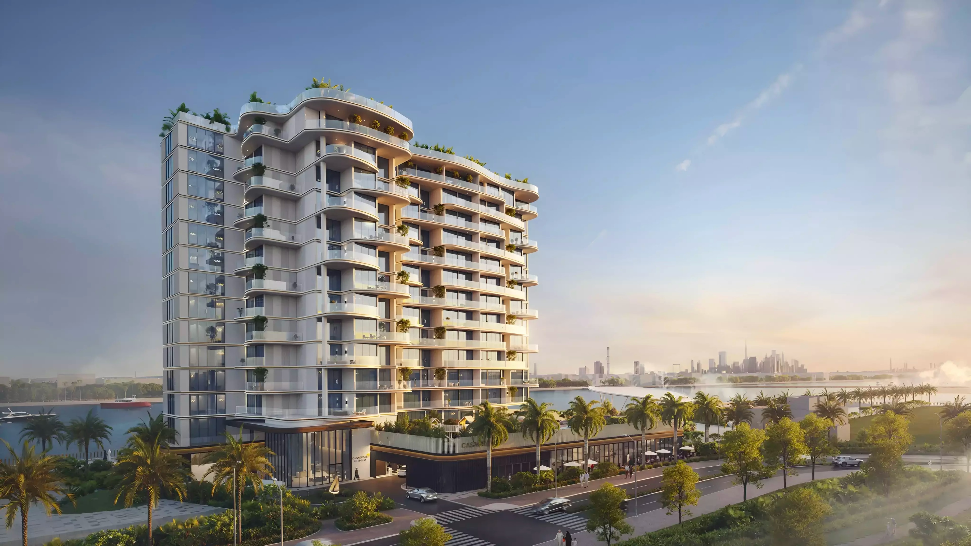 Impressie van Casagrand Hermina, appartementen van Casagrand Developers in Dubai Islands, Dubai