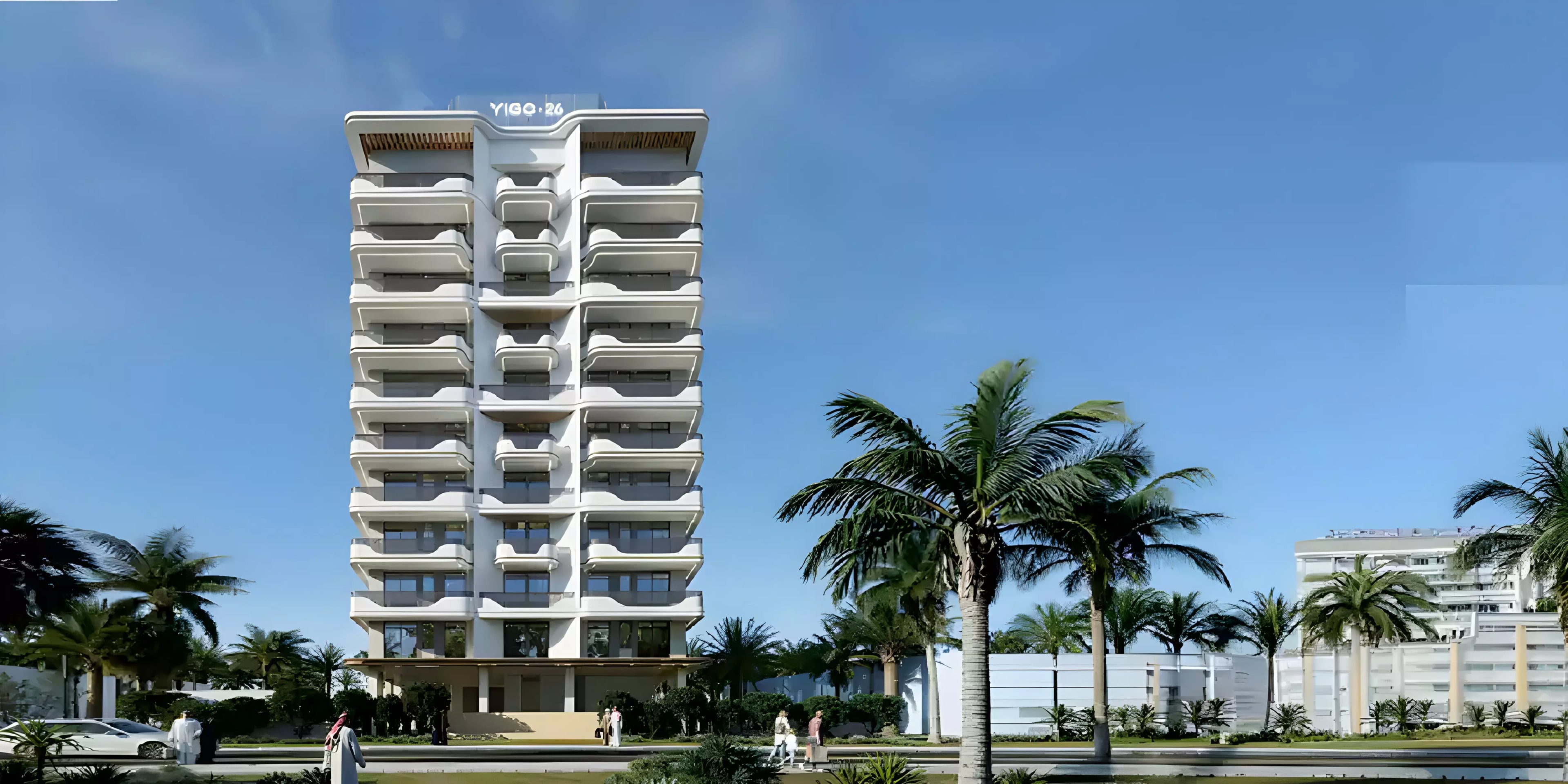 Impressie van Yigo 26 Residences, woningen van YIGO Developments in International City, Dubai