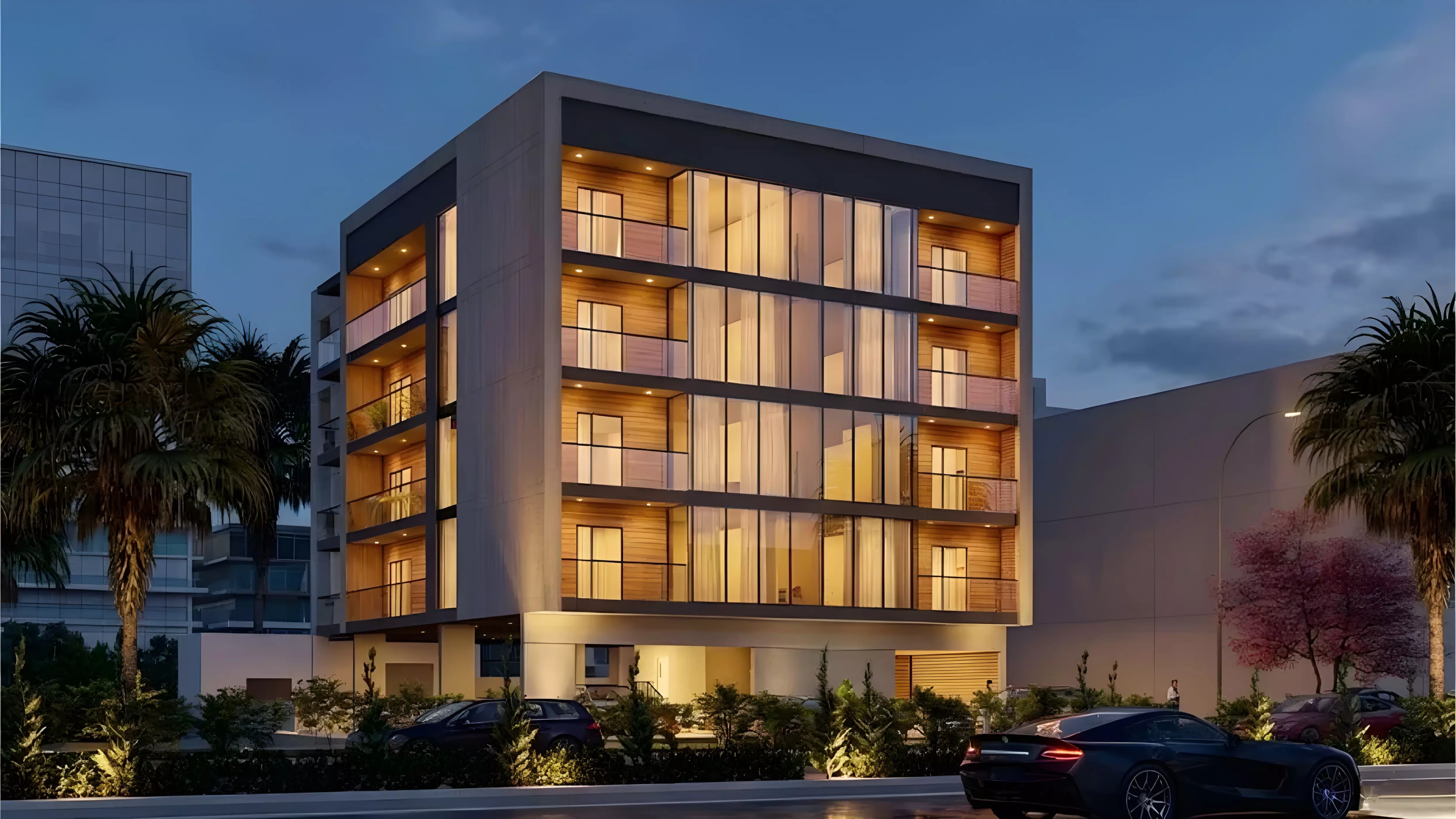 Impressie van Serra Residence, appartementen van Wujod Real Estate Development in Liwan 2, Dubai