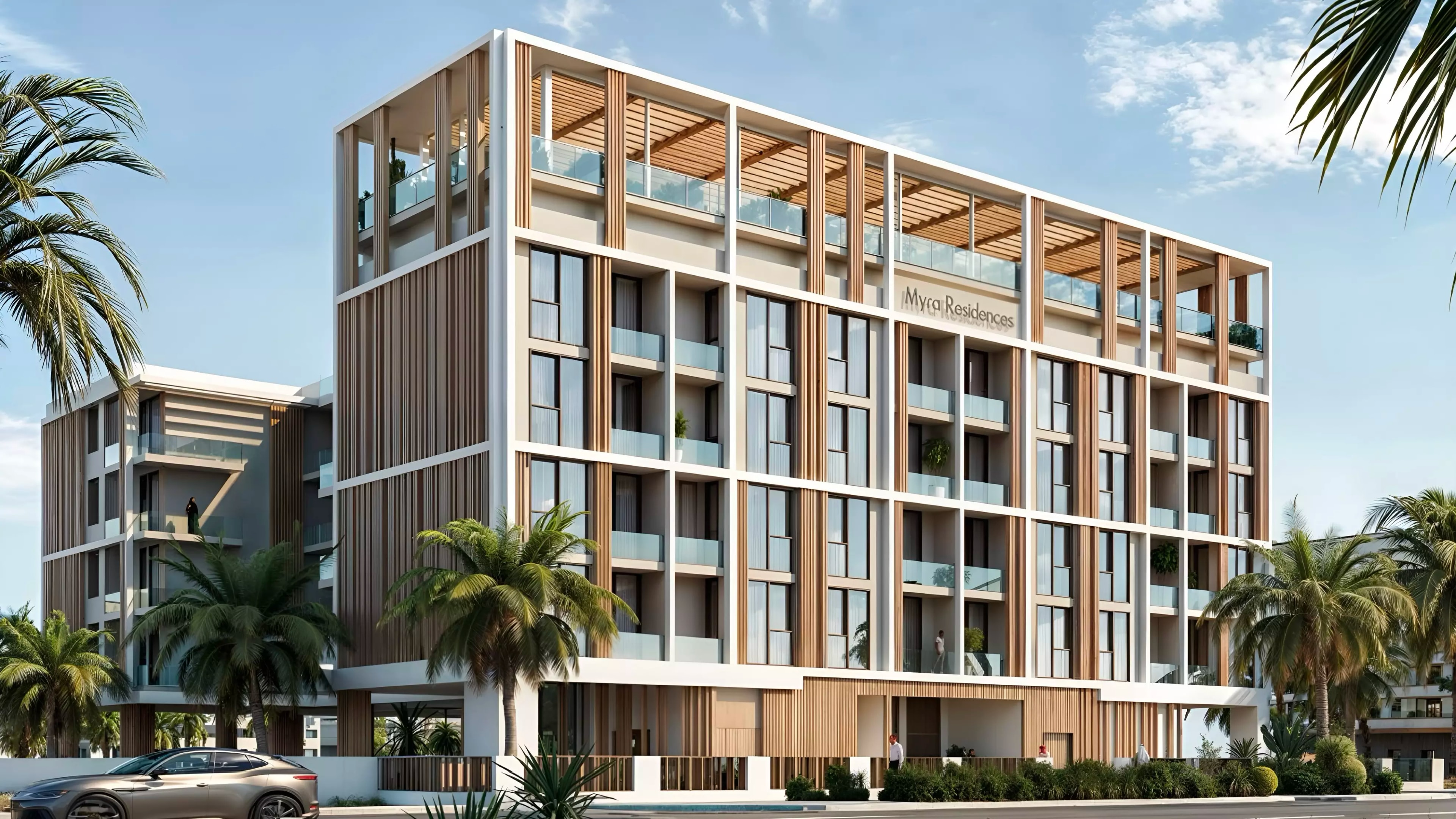 Impressie van Myra Residences, appartementen van Sikanta Development in Dubai South (Dubai World Central), Dubai