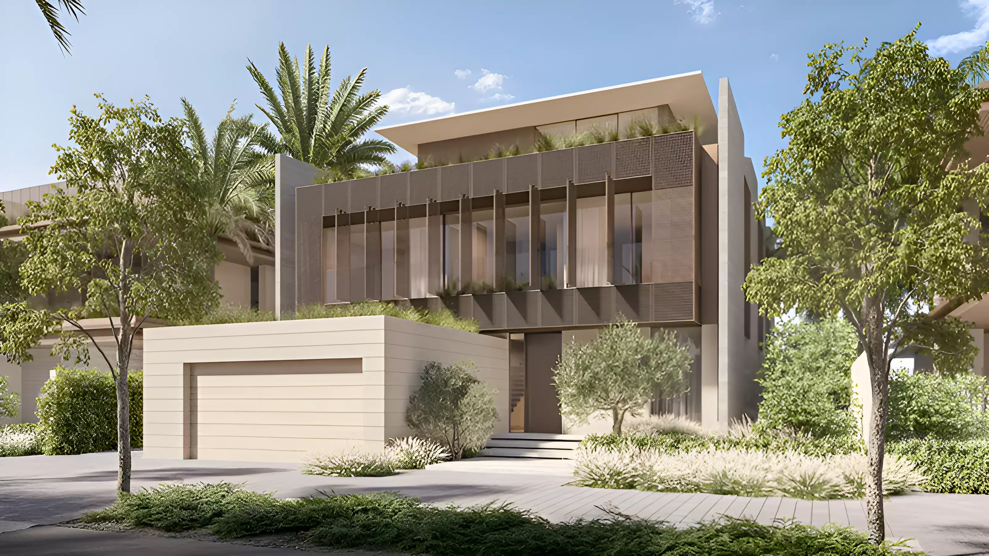 Impressie van Villa Cobalt, villa's van Nakheel in Palm Jebel Ali, Dubai