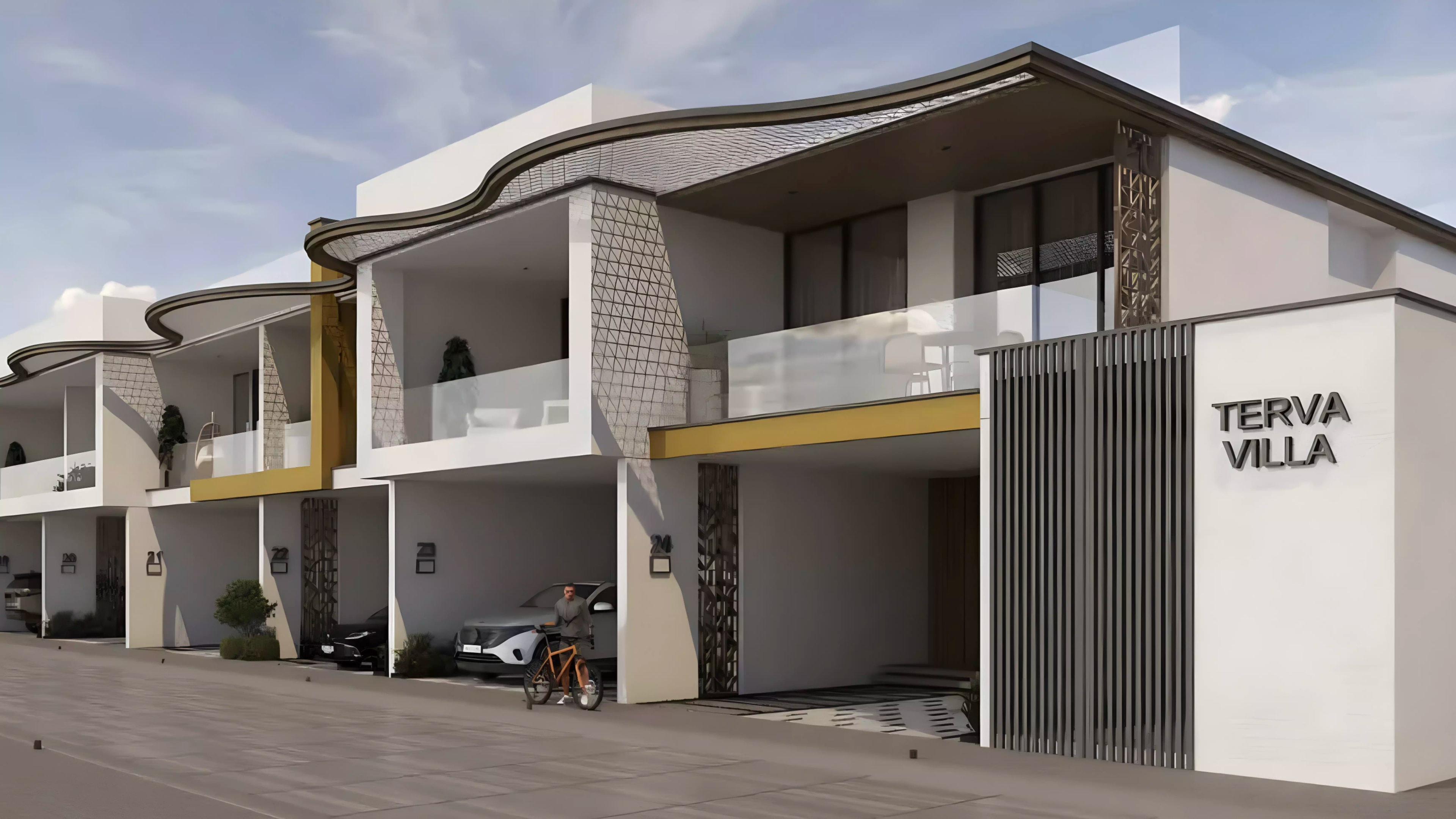 Impressie van Terva Homes, woningen van Al Mizan Group in Dubai Industrial City, Dubai