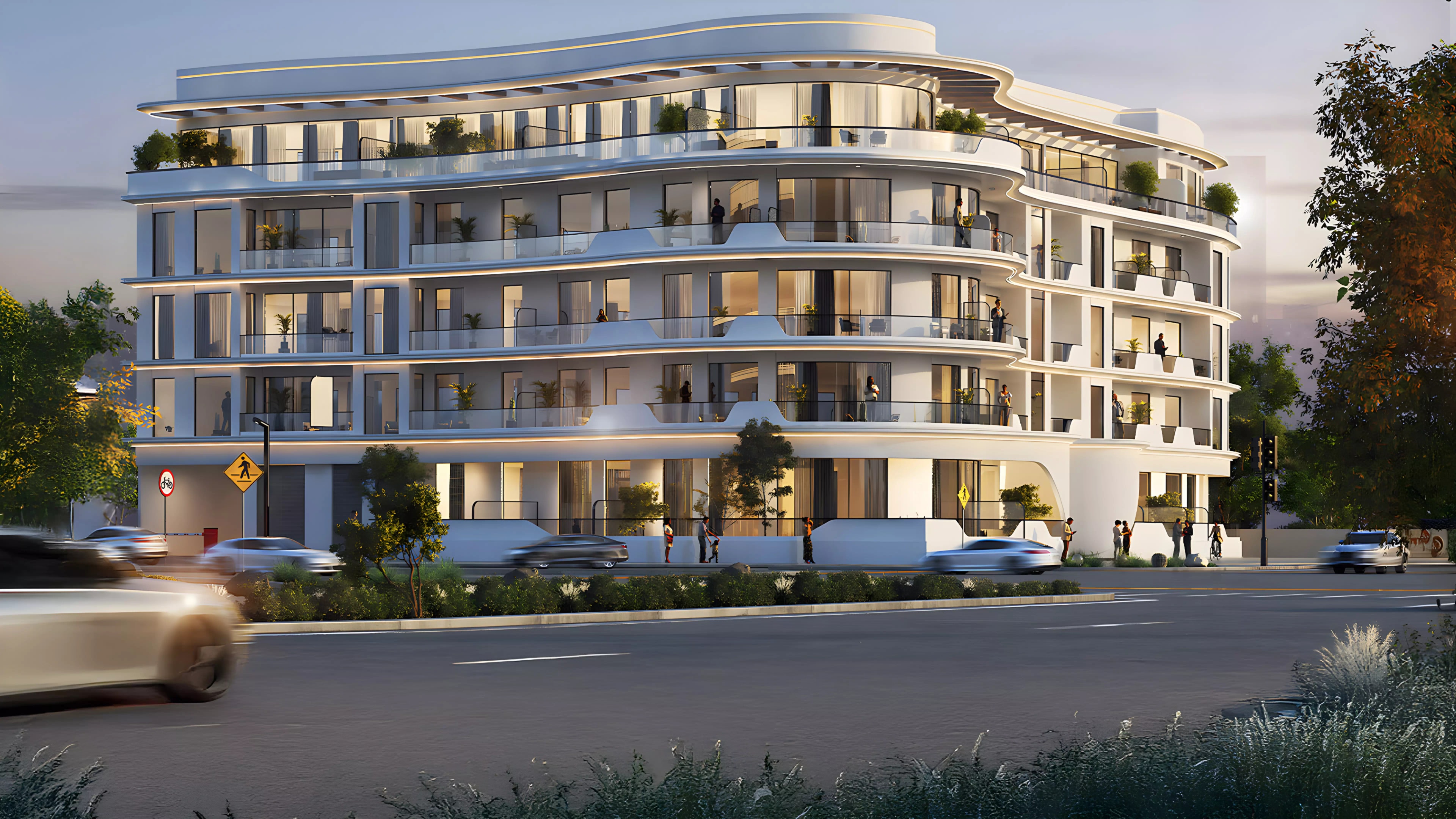 Impressie van Xenia Residences, appartementen van Nyx Properties in Jumeirah Village Circle, Dubai