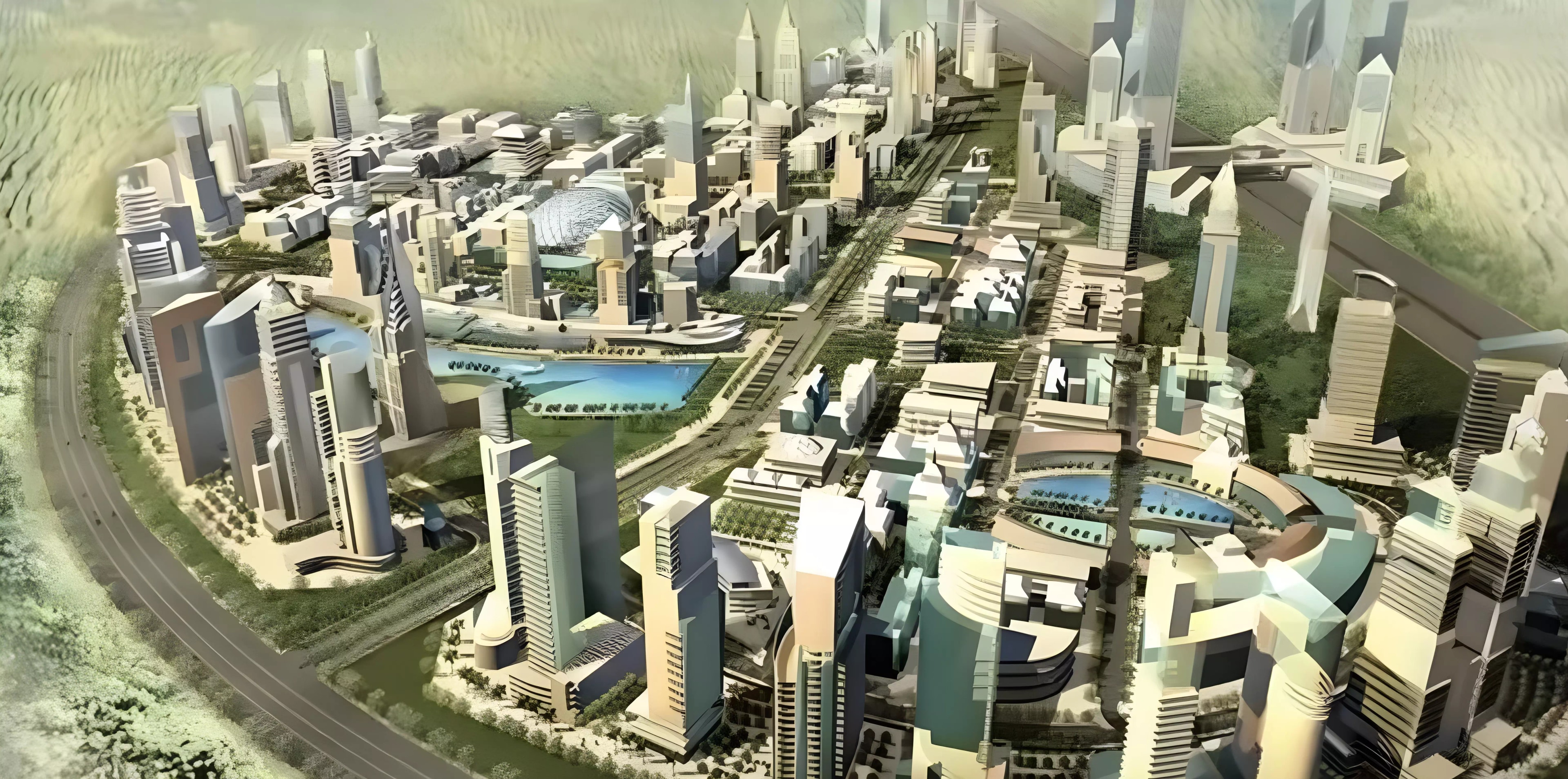 Impressie van Rapunzel Tower, appartementen van Dawn Real Estate Development in Dubai, Dubai