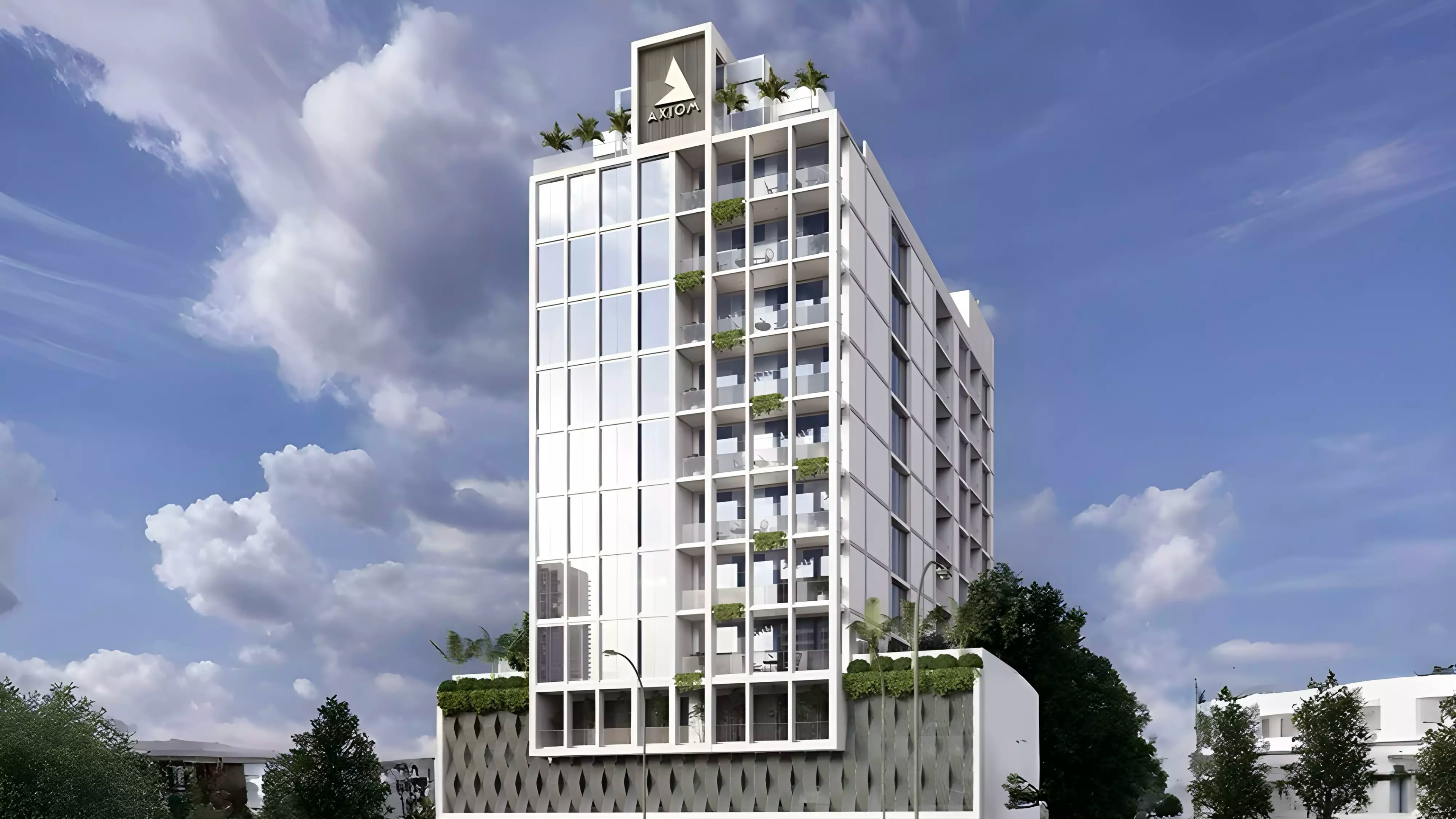 Impressie van Whitestone Residence, appartementen van Axiom Prime Real Estate in Jumeirah Garden City, Dubai