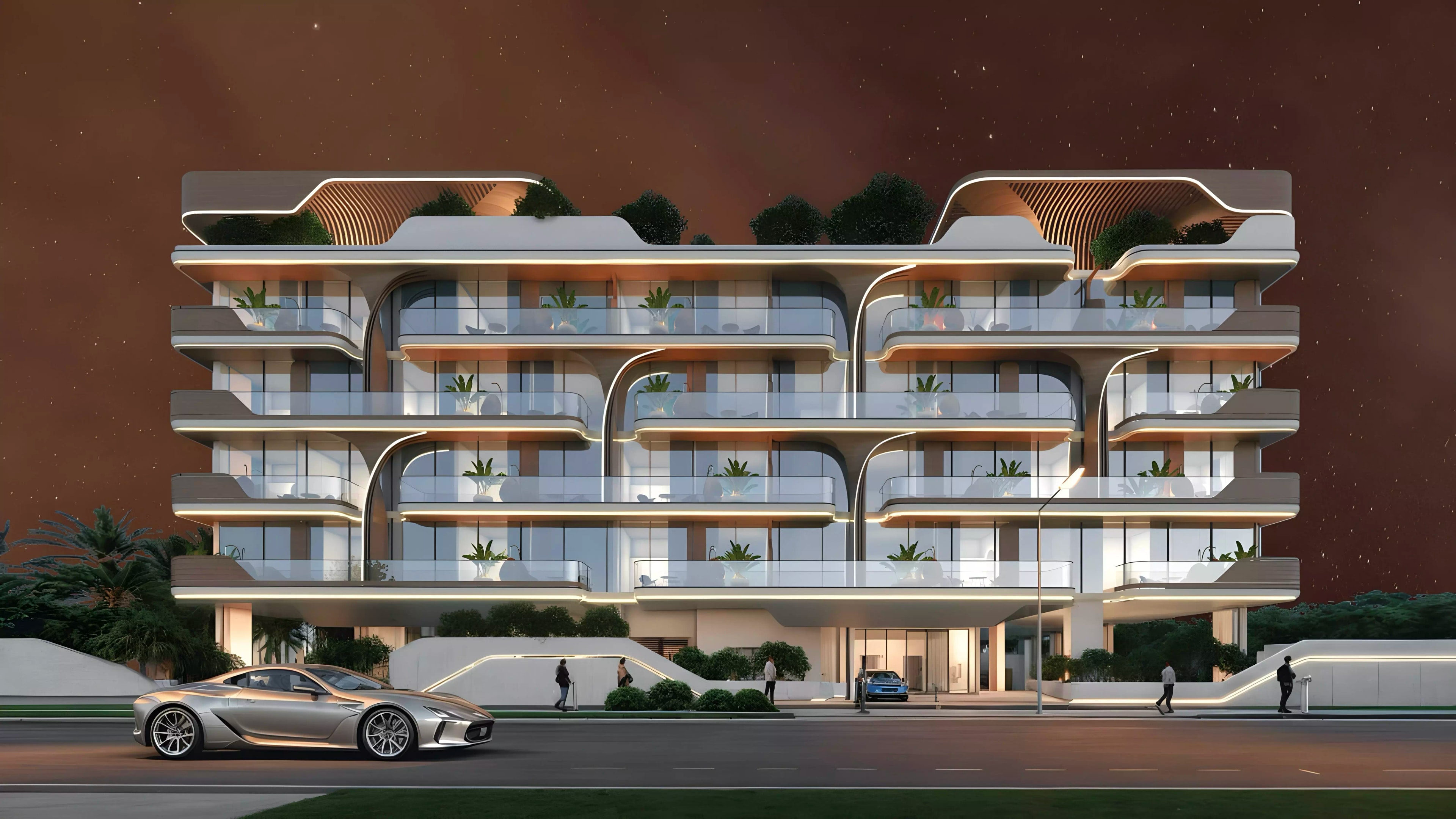 Impressie van Casa Aura Residence, appartementen van AGN Skyline Real Estate Developments in Dubai South (Dubai World Central), Dubai