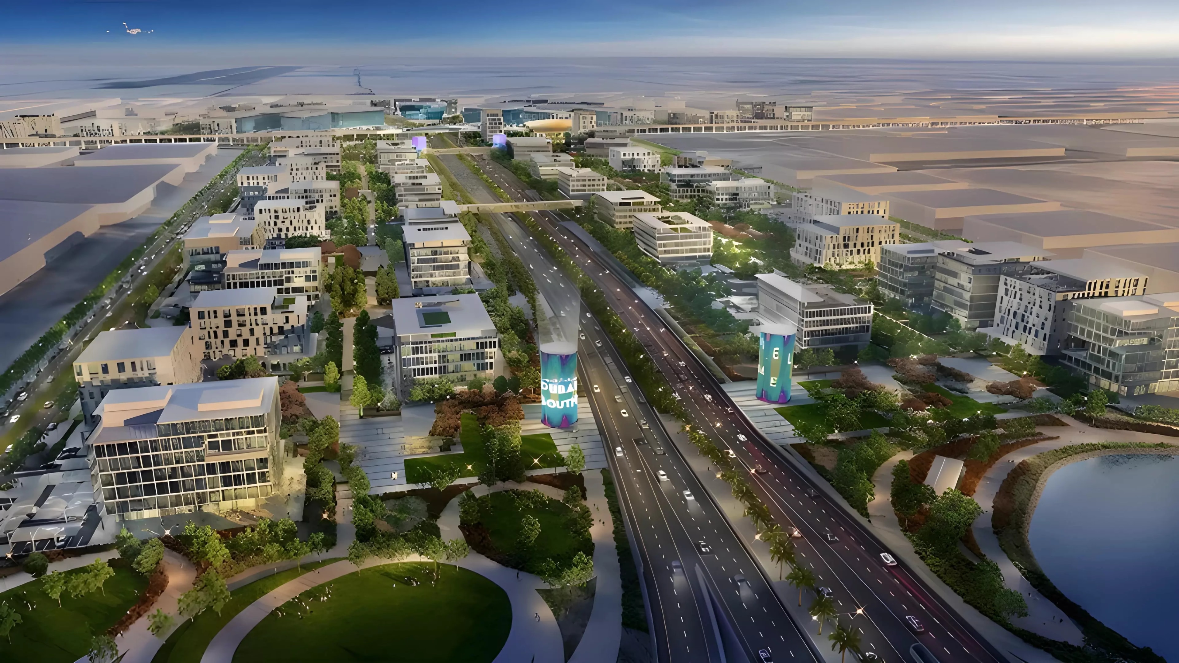 Impressie van Regal Crest, appartementen van Khalis Properties in Dubai South (Dubai World Central), Dubai