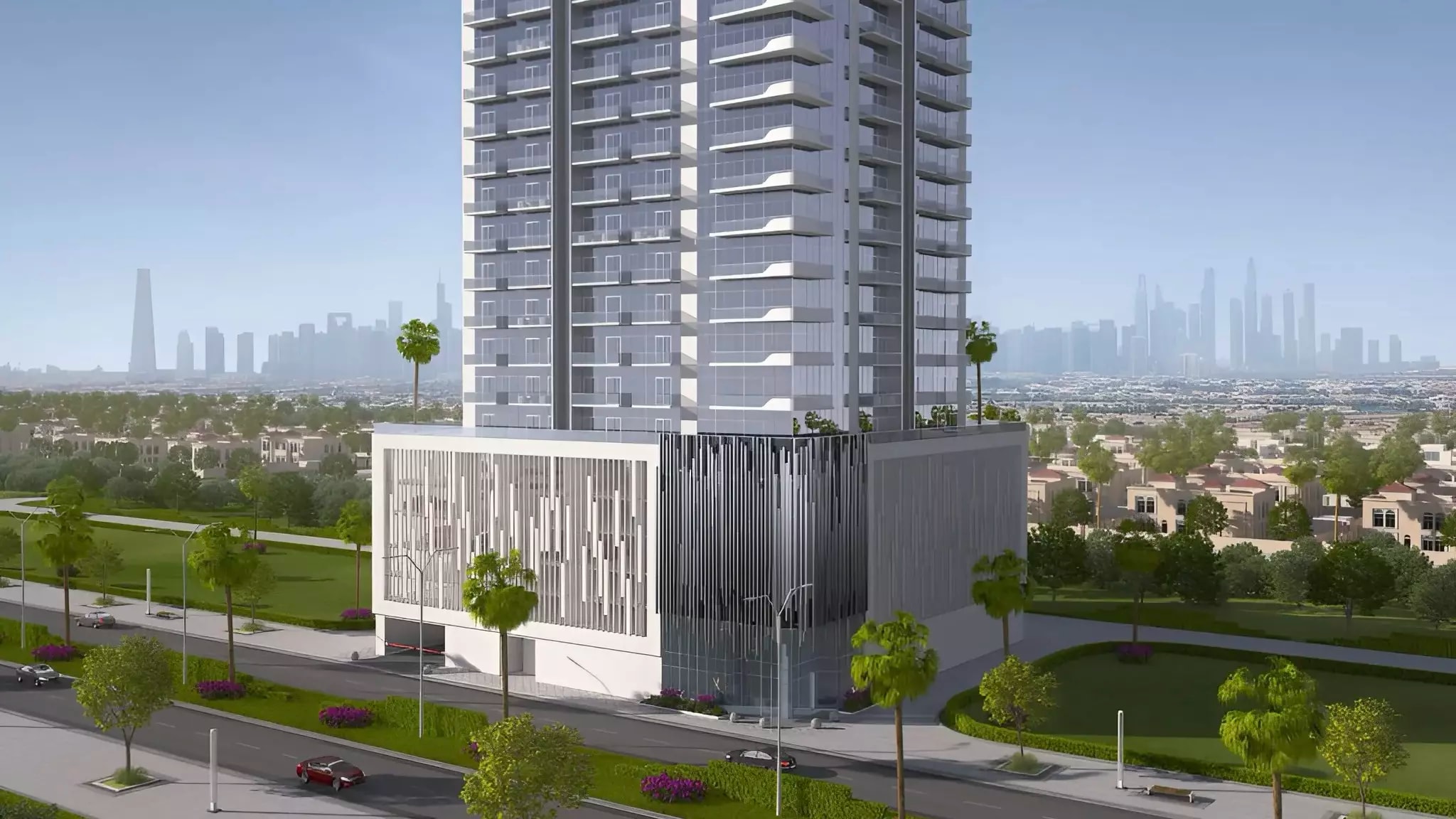 Impressie van Leven Residences, appartementen van Metrical Real Estate Development in Jumeirah Village Triangle, Dubai