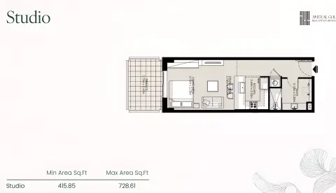 Plattegrond van Studio in Living Legends Phase 4