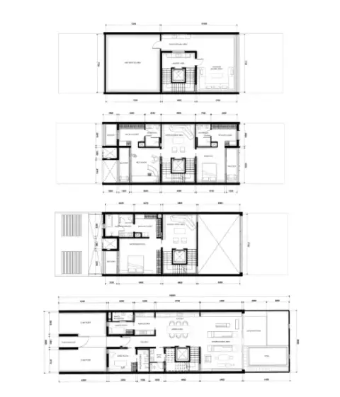 Plattegrond van 4 slaapkamers in Mag Keturah Reserve