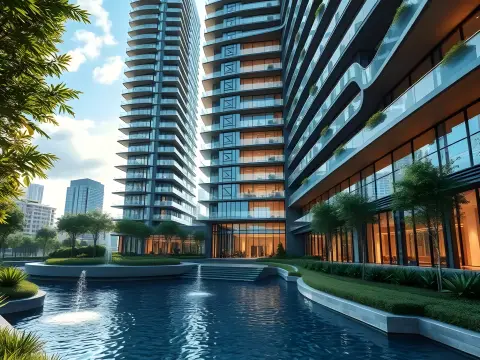 Wind Tower 1 in Jumeirah Lake Towers, Dubai, foto 2