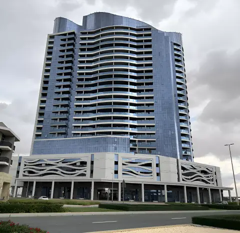 Blue Waves Tower in Dubai Land Residence Complex, Dubai, foto 2