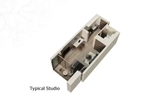 Plattegrond van Studio in Me Do Re