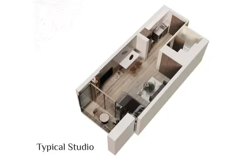 Plattegrond van Studio in Me Do Re