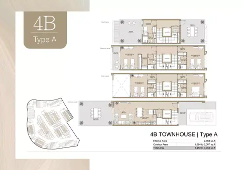 Plattegrond van 4 slaapkamers in Verdana Phase 2 By Reportage