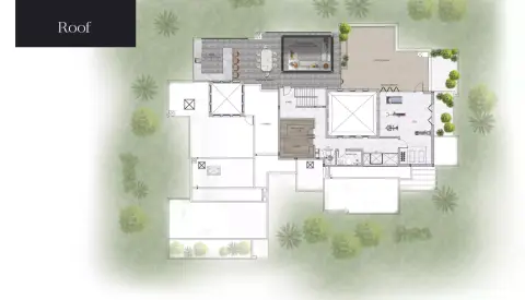 Plattegrond van 6 slaapkamers in Silk Leaf 4