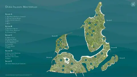 Flora Shore in Dubai Islands, Dubai, foto 2