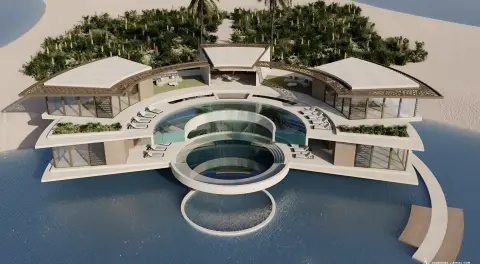 Amorino Villas in The World Islands, Dubai, foto 4