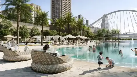 Albero in Dubai Creek Harbour (The Lagoons), Dubai, foto 2