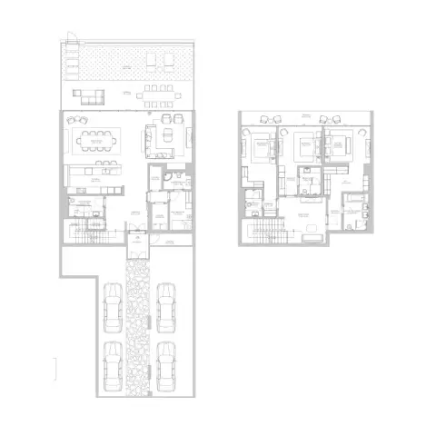 Plattegrond van 3 slaapkamers in Rixos Hotel and Residences Phase 3 By Nakheel