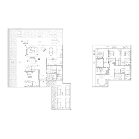 Plattegrond van 4 slaapkamers in Rixos Hotel and Residences Phase 3 By Nakheel