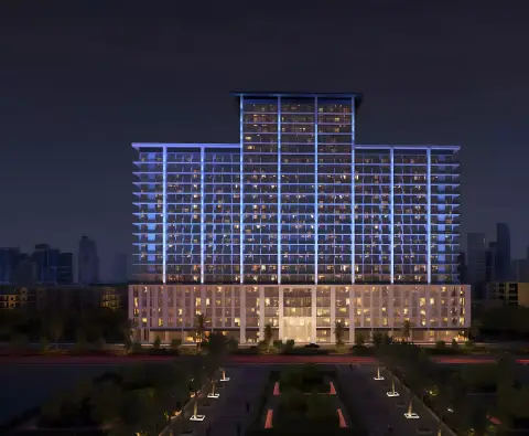 Binghatti Amberhall in Jumeirah Village Circle, Dubai, foto 2