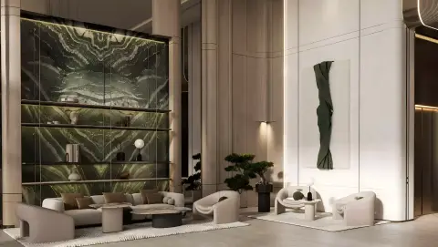 Binghatti Amberhall in Jumeirah Village Circle, Dubai, foto 4