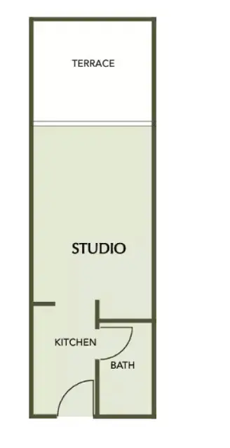Plattegrond van Studio in Cove Edition 4 by Imtiaz