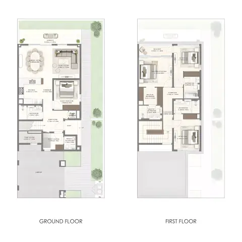 Plattegrond van 4 slaapkamers in Greenspoint