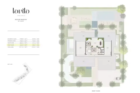 Plattegrond van 7 slaapkamers in Lavita The Oasis