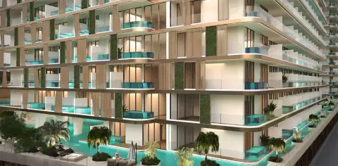 Peace Lagoons in Dubai Land Residence Complex, Dubai, foto 2