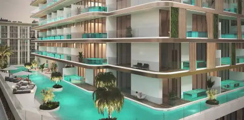 Peace Lagoons in Dubai Land Residence Complex, Dubai, foto 4