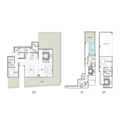 Plattegrond van 4 slaapkamers in Haven Bay By Metac