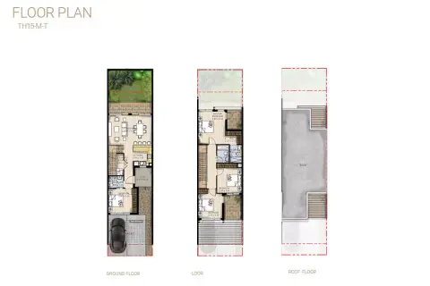 Plattegrond van 4 slaapkamers in Belair at The Trump Estates Phase 2