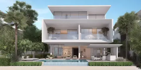Azure Blue Villas in Palm Jebel Ali, Dubai, foto 2