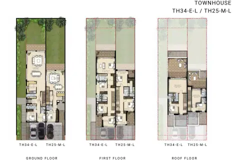 Plattegrond van 7 slaapkamers in The Legends
