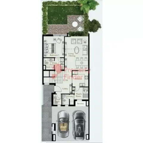 Plattegrond van 3 slaapkamers in Jade at The Fields