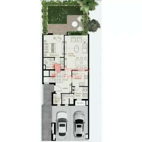 Plattegrond van 4 slaapkamers in Jade at The Fields