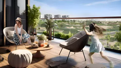 Golf Greens in Damac Hills, Dubai, foto 2