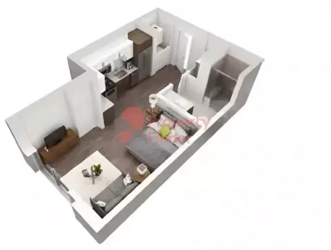 Plattegrond van Studio in AG Central