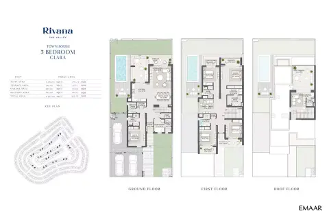 Plattegrond van 5 slaapkamers in Rivana The Valley