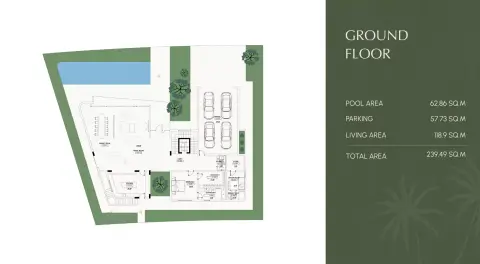 Plattegrond van 6 slaapkamers in Isola