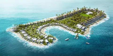 Zuha Island Villas in The World Islands, Dubai, foto 5