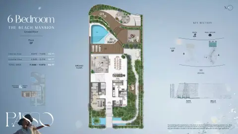 Plattegrond van 6 slaapkamers in Passo by Beyond