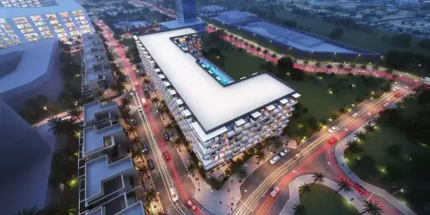 Binghatti Crescent in Jumeirah Village Circle, Dubai, foto 2