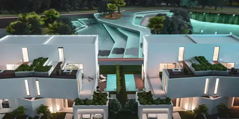 Chorisia 2 Villas in Al Barari, Dubai, foto 3